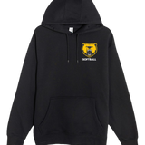 Byron Softball - Black Hoodie Value - Left Chest