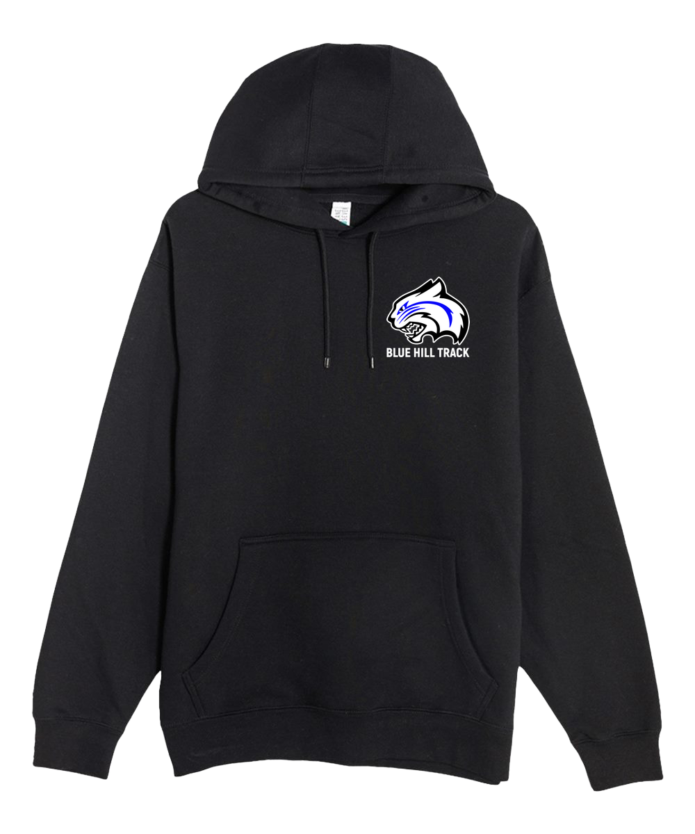 Blue Hill High School - Black Hoodie Value - Left Chest
