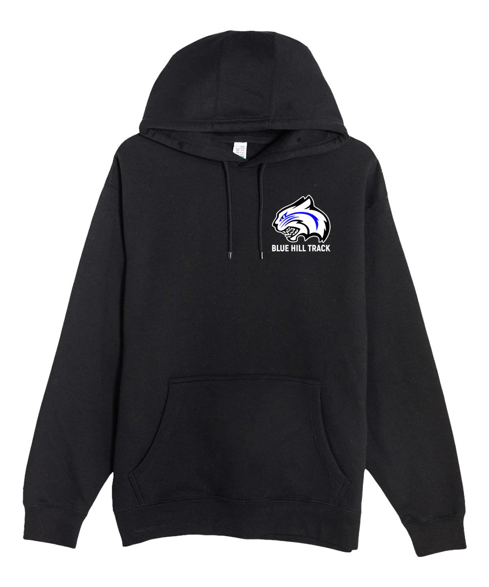 Blue Hill High School - Black Hoodie Value - Left Chest