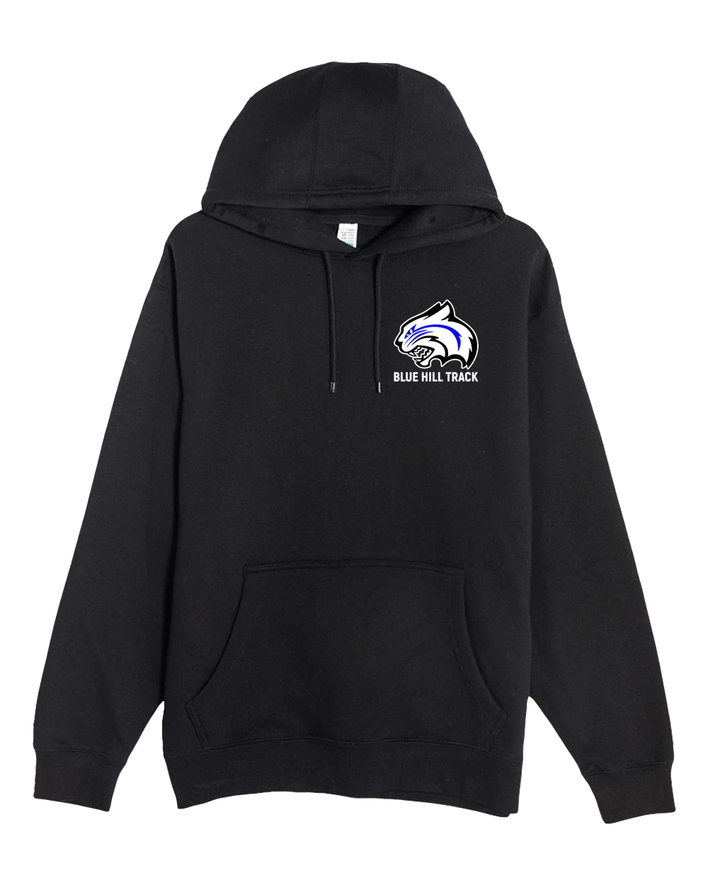Blue Hill High School - Black Hoodie Value - Left Chest
