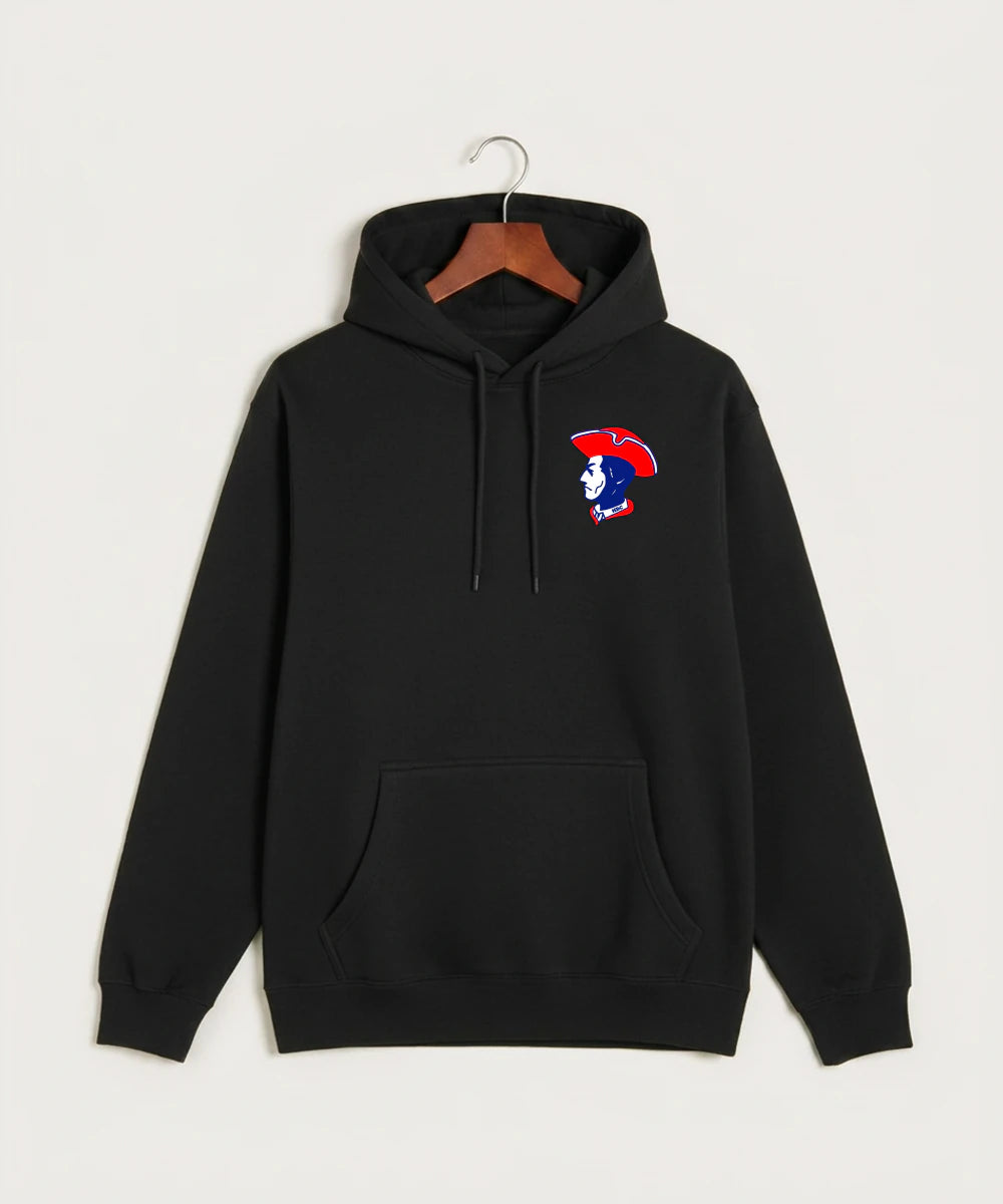 Hills-Beaver Creek High School Volleyball (Girls) - Black Hoodie Value - Left Chest