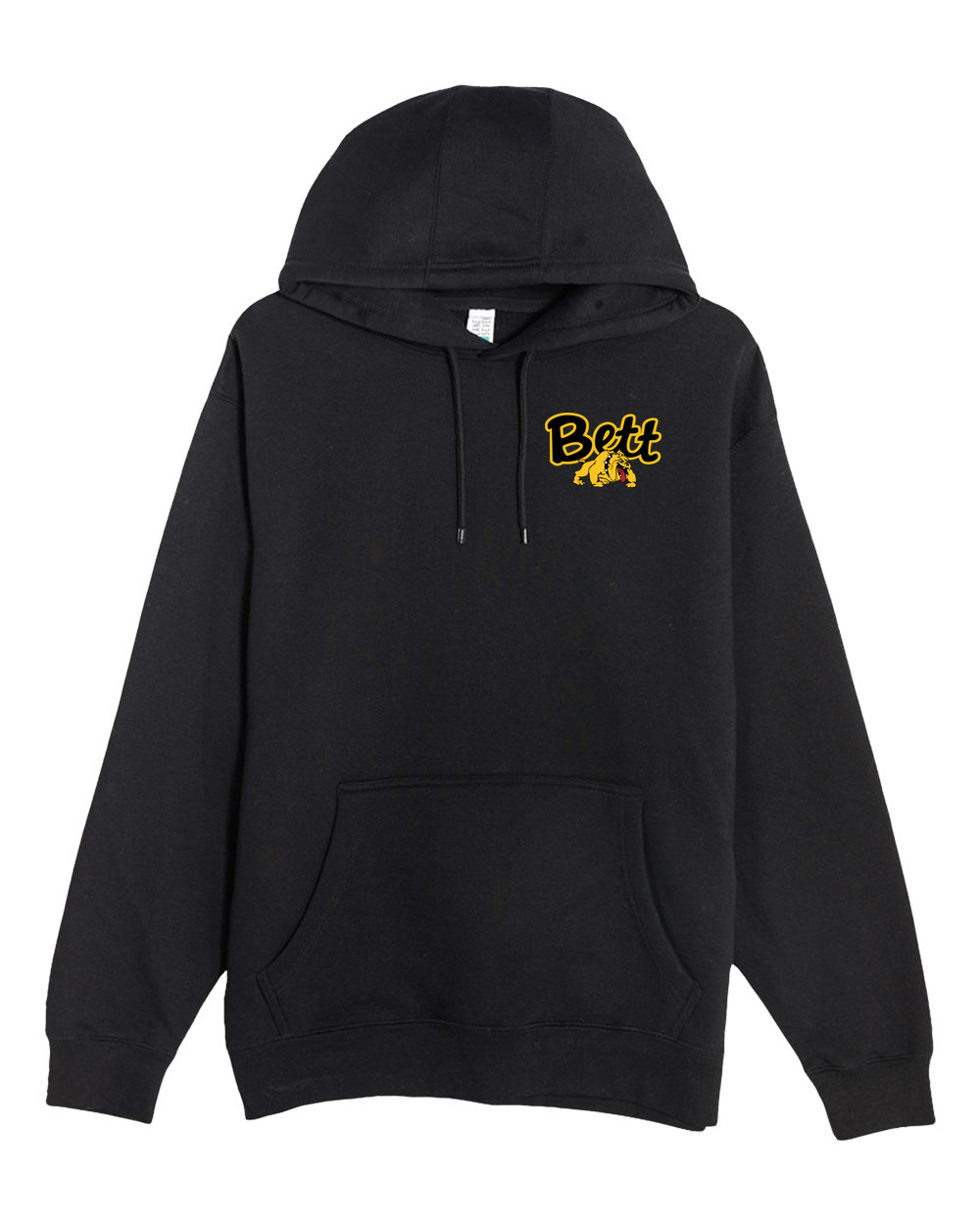 Testing 67 - Black Hoodie Value - Left Chest