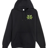 Atwater Baseball - Black Hoodie Value - Left Chest