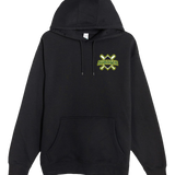 Atwater Baseball - Black Hoodie Value - Left Chest