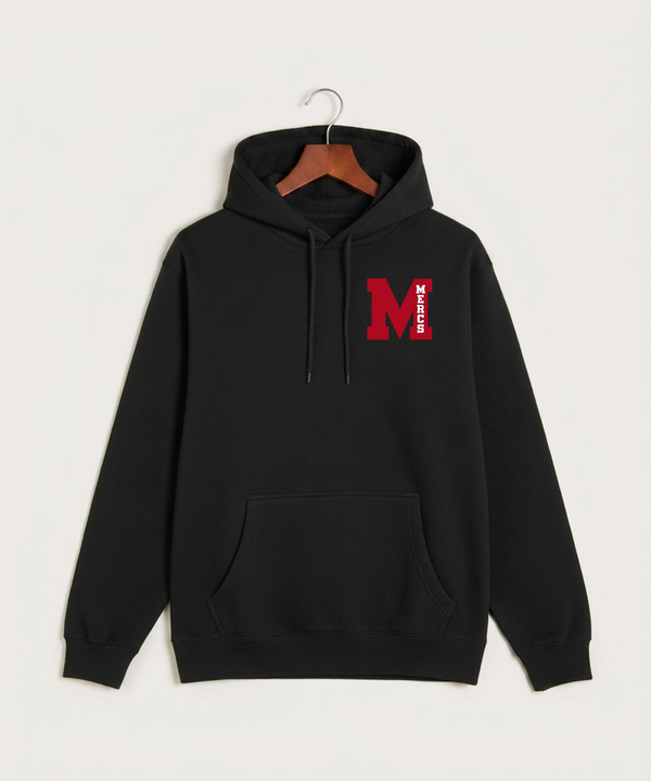 Mcgregor High School Football (Boys) - Black Hoodie Value - Left Chest