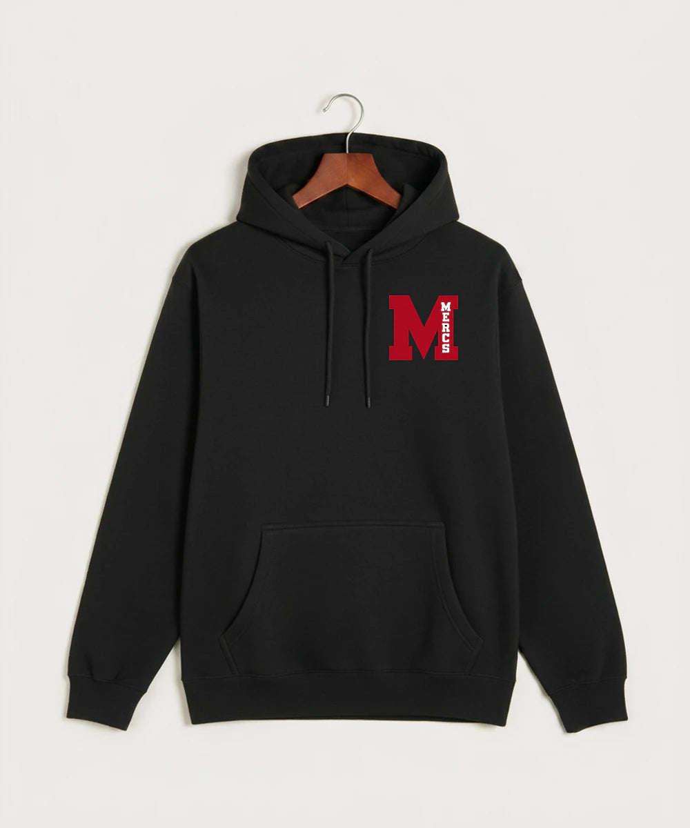 Mcgregor High School Football (Boys) - Black Hoodie Value - Left Chest