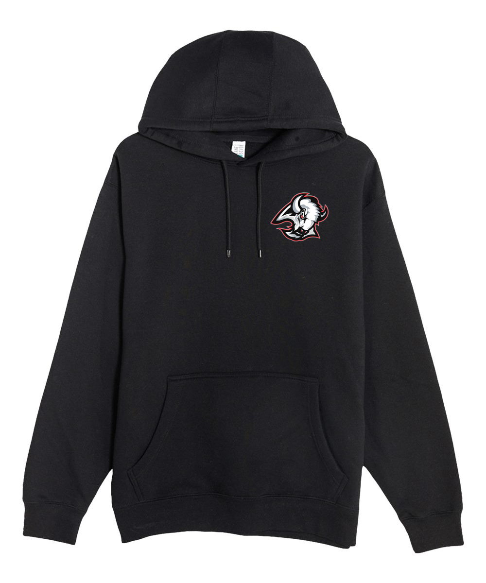 Testing 66 - Black Hoodie Value - Left Chest
