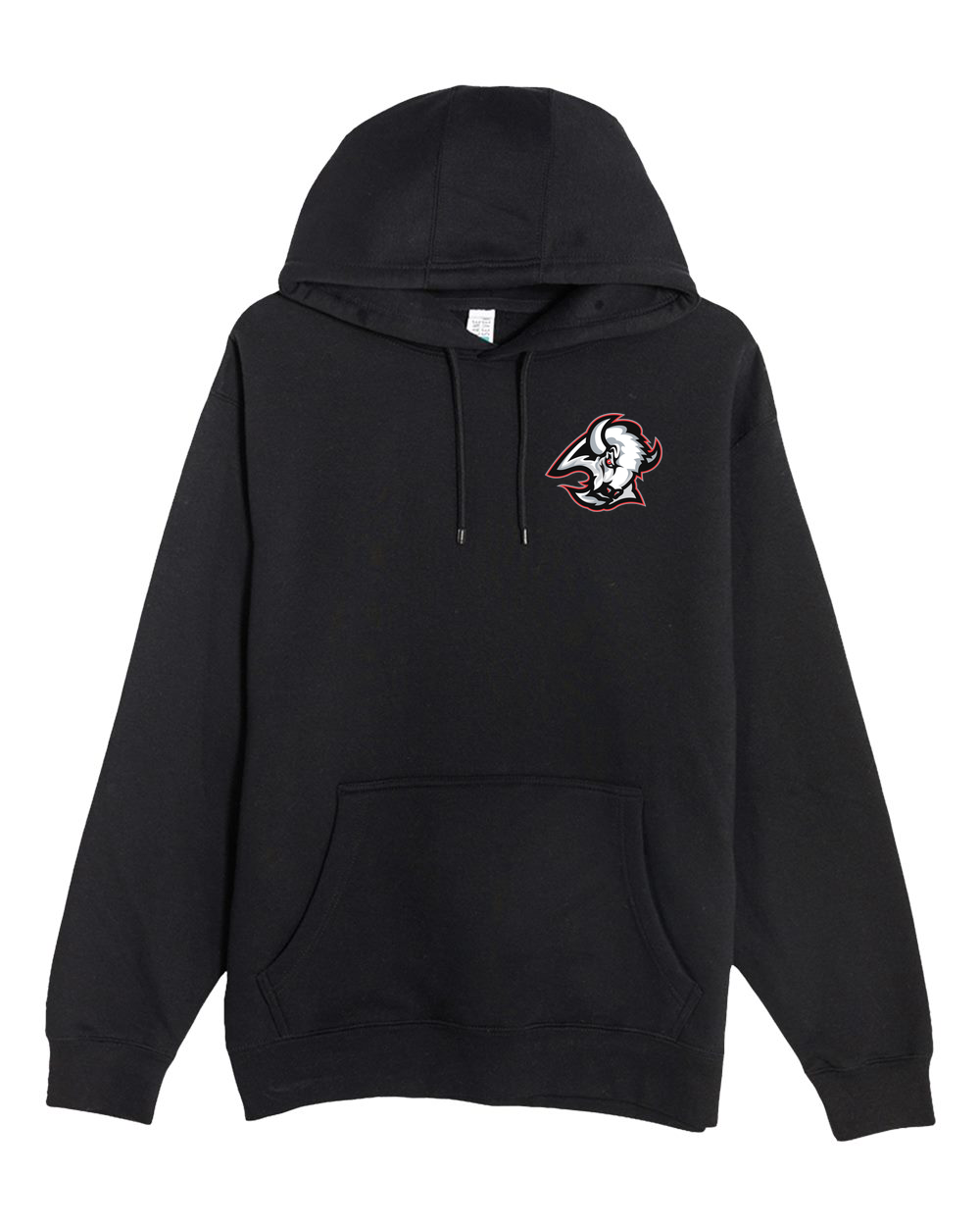 Testing 66 - Black Hoodie Value - Left Chest