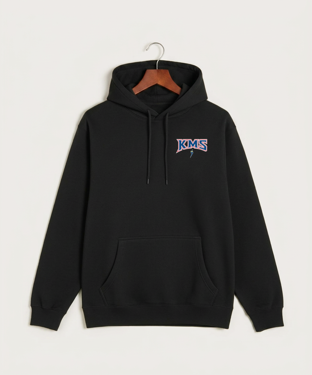 Kerkhoven-Murdock-Sunburg High School Football (Boys) - Black Hoodie Value - Left Chest