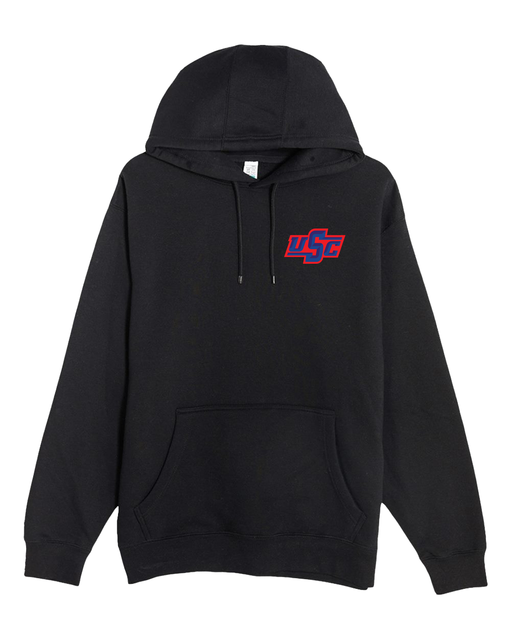 Wells Baseball & Softball - Black Hoodie Value - Left Chest