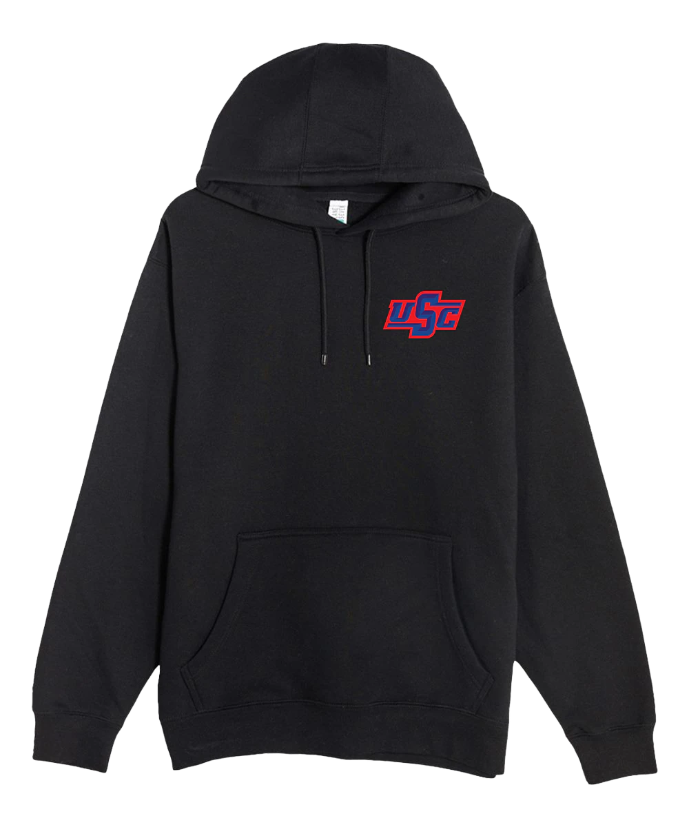 Wells Baseball & Softball - Black Hoodie Value - Left Chest