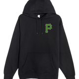 Pipestone Baseball - Black Hoodie Value - Left Chest