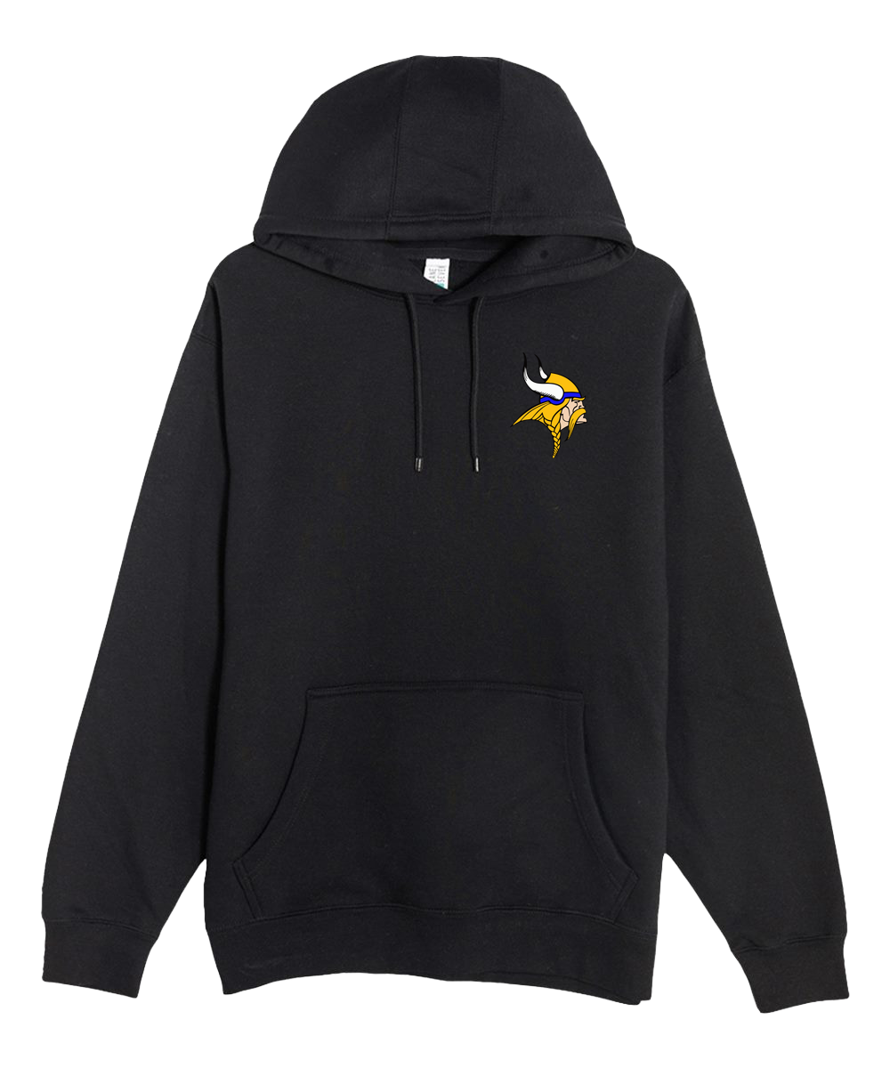 Hayfield Fastpitch - Black Hoodie Value - Left Chest