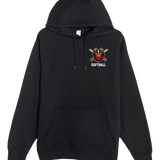 Mille Lacs Softball - Black Hoodie Value - Left Chest