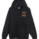 Mille Lacs Softball - Black Hoodie Value - Left Chest