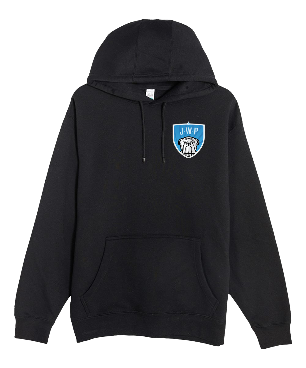 JWP Youth Baseball and Softball - Black Hoodie Value - Left Chest