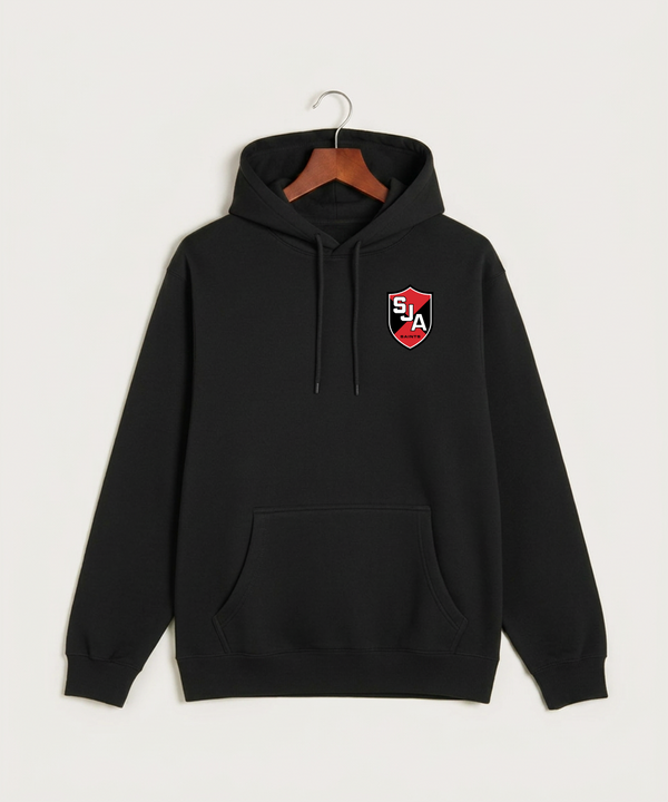 Saint James High School Football (Boys) - Black Hoodie Value - Left Chest