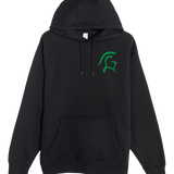 La Crescent Softball - Black Hoodie Value - Left Chest
