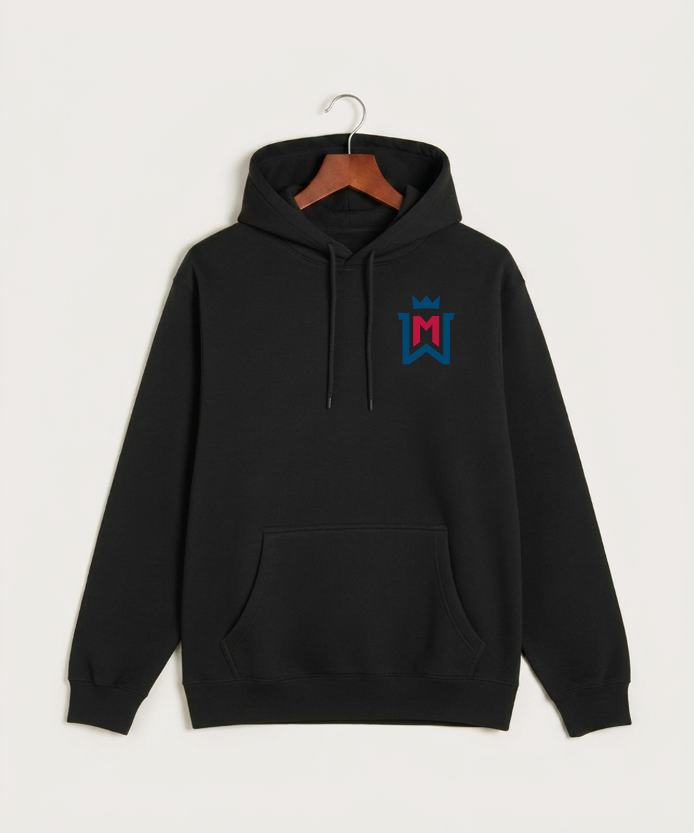 Watertown Mayer High School Football (Boys) - Black Hoodie Value - Left Chest