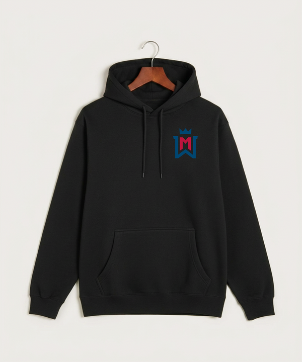 Watertown Mayer High School Football (Boys) - Black Hoodie Value - Left Chest