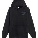 North Woods Softball - Black Hoodie Value - Left Chest