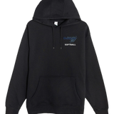 North Woods Softball - Black Hoodie Value - Left Chest