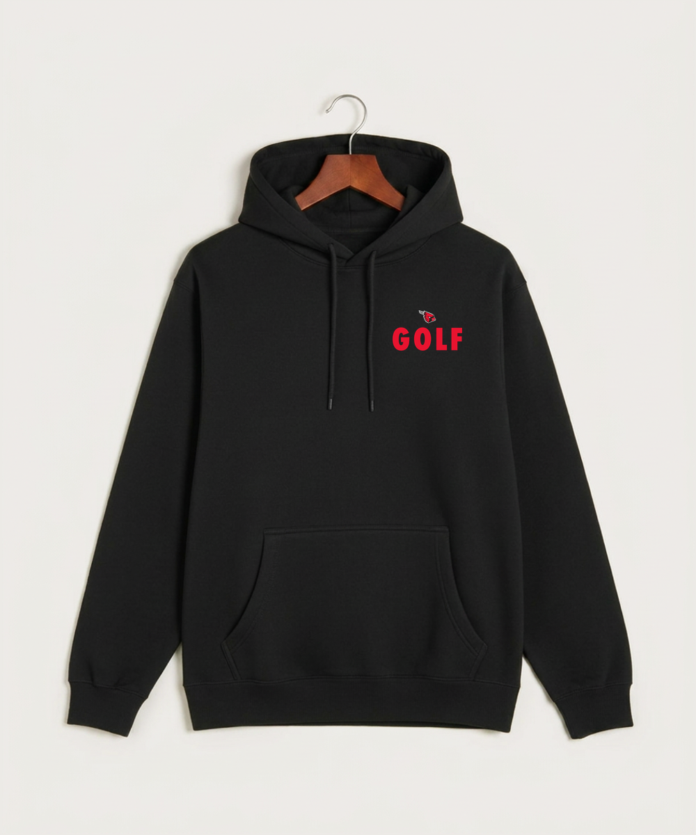 Forreston Golf - Black Hoodie Value - Left Chest