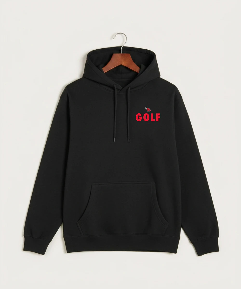 Forreston Golf - Black Hoodie Value - Left Chest