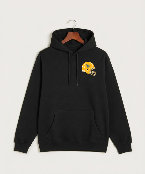 Waseca High School Football (Boys) - Black Hoodie Value - Left Chest