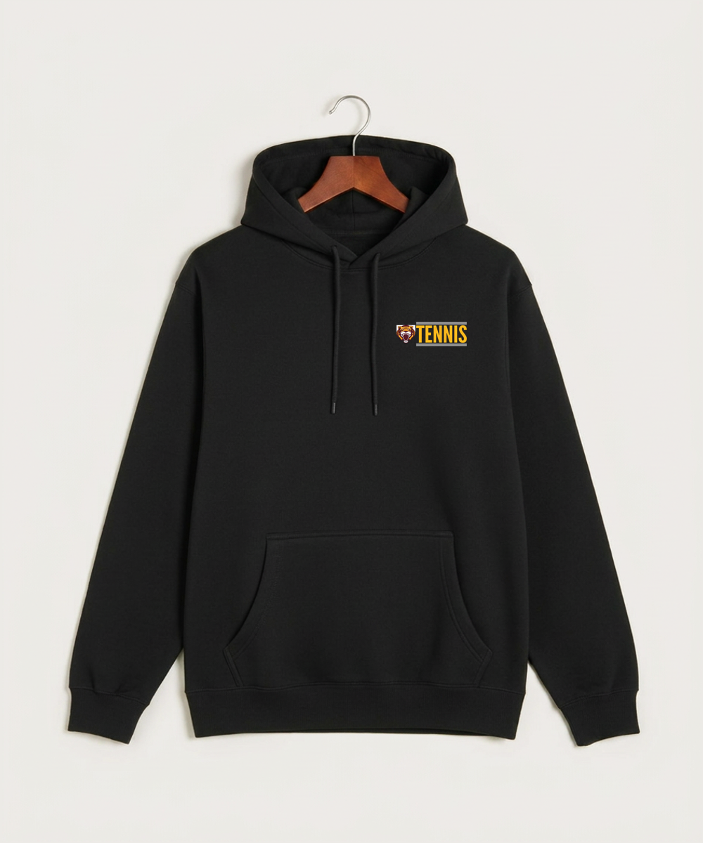 Stewartville High School Tennis (Coed) - Black Hoodie Value - Left Chest