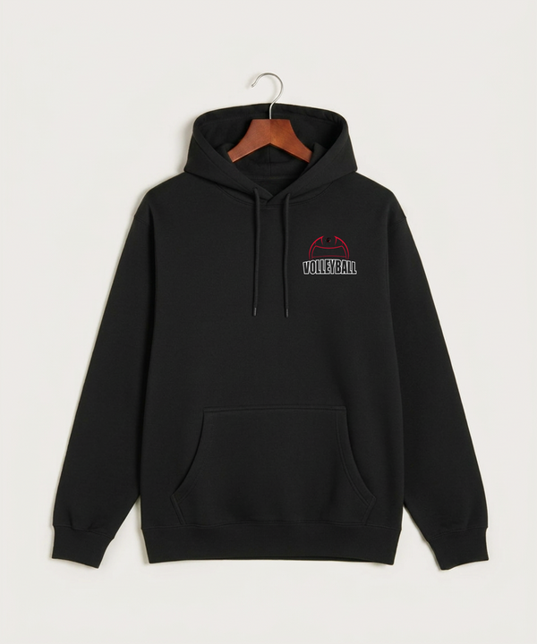 Tracy-Milroy-Balaton High School Volleyball (Girls) - Black Hoodie Value - Left Chest