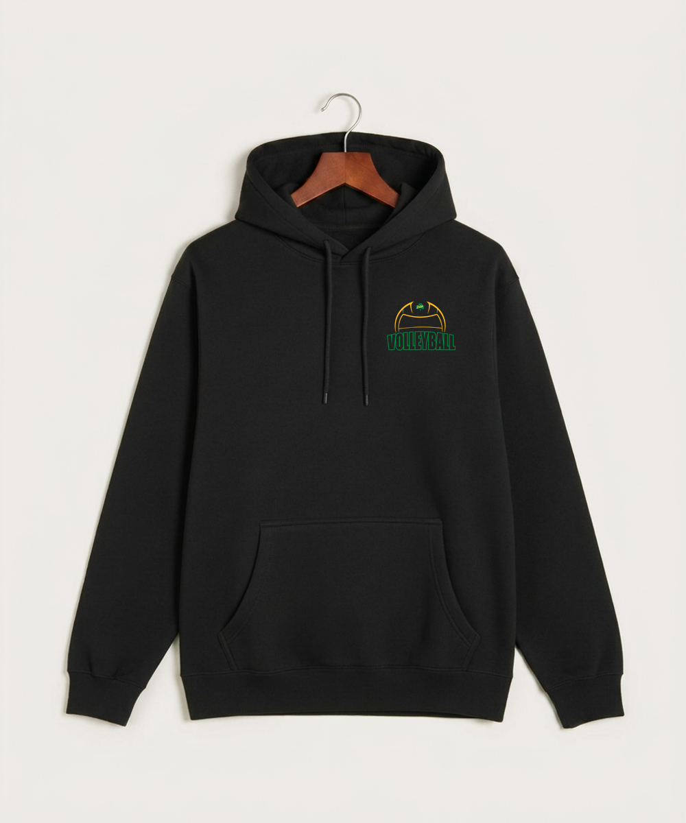 Rosemount High School Volleyball (Girls) - Black Hoodie Value - Left Chest