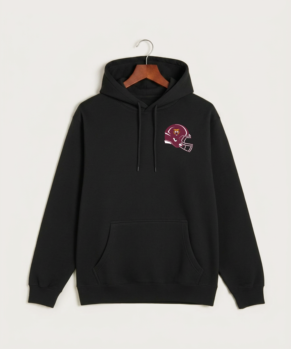 Stewartville High School Football (Boys) - Black Hoodie Value - Left Chest