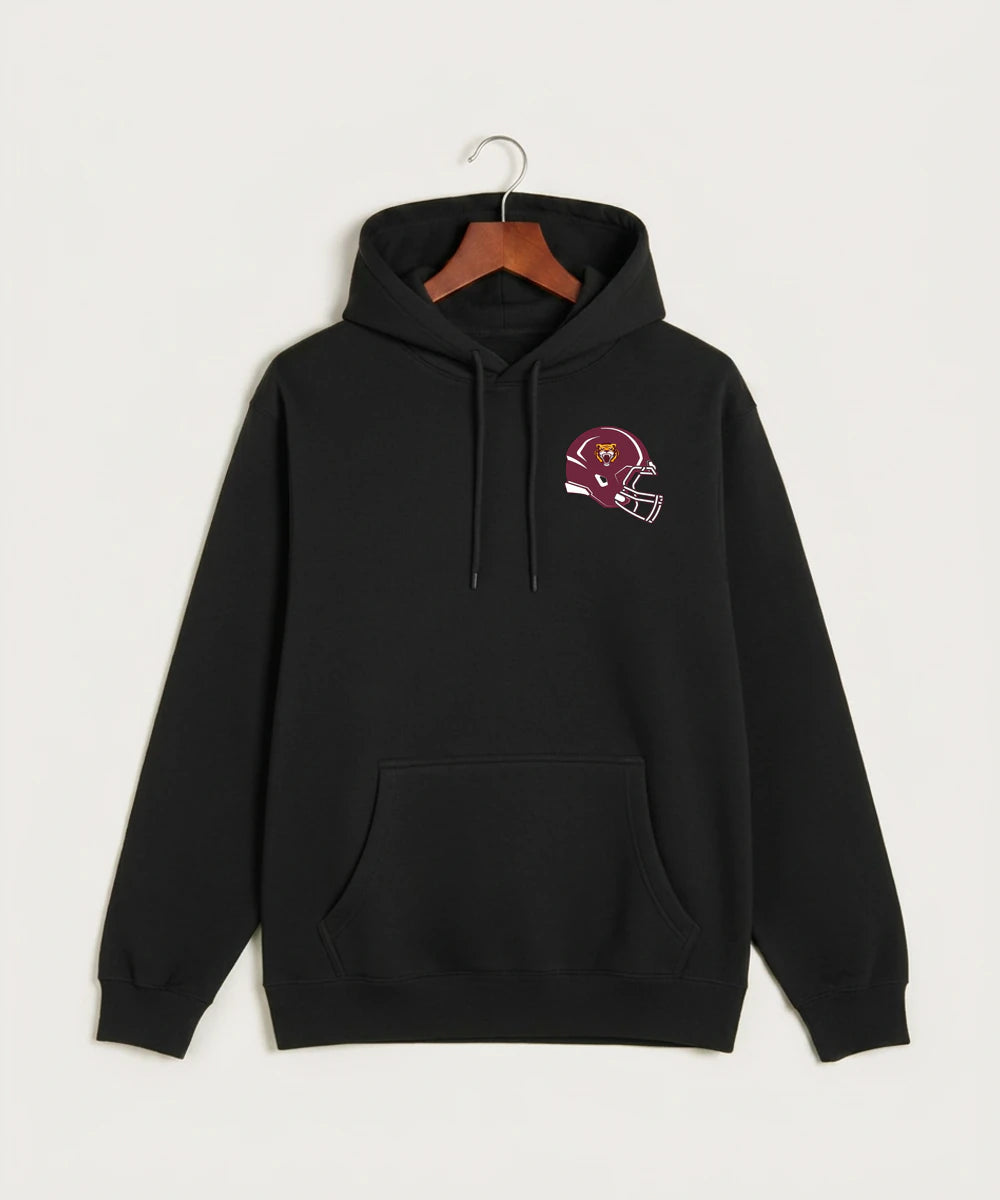 Stewartville High School Football (Boys) - Black Hoodie Value - Left Chest