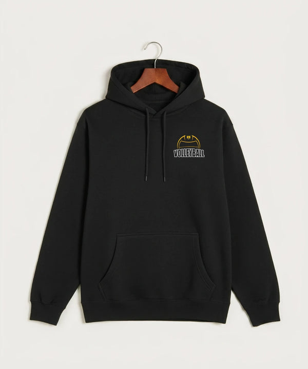Byron High School Volleyball (Girls) - Black Hoodie Value - Left Chest