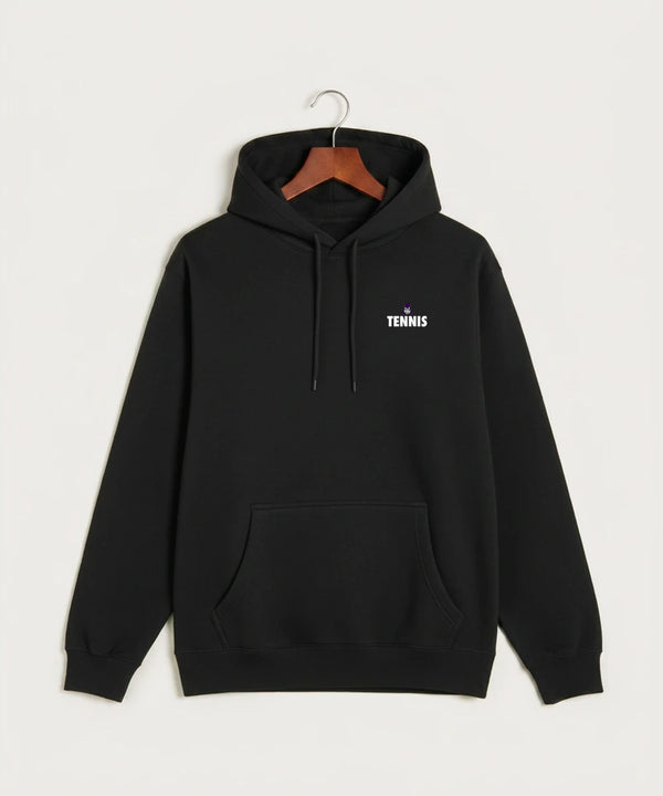 Albany High School Tennis (Boys) - Black Hoodie Value - Left Chest