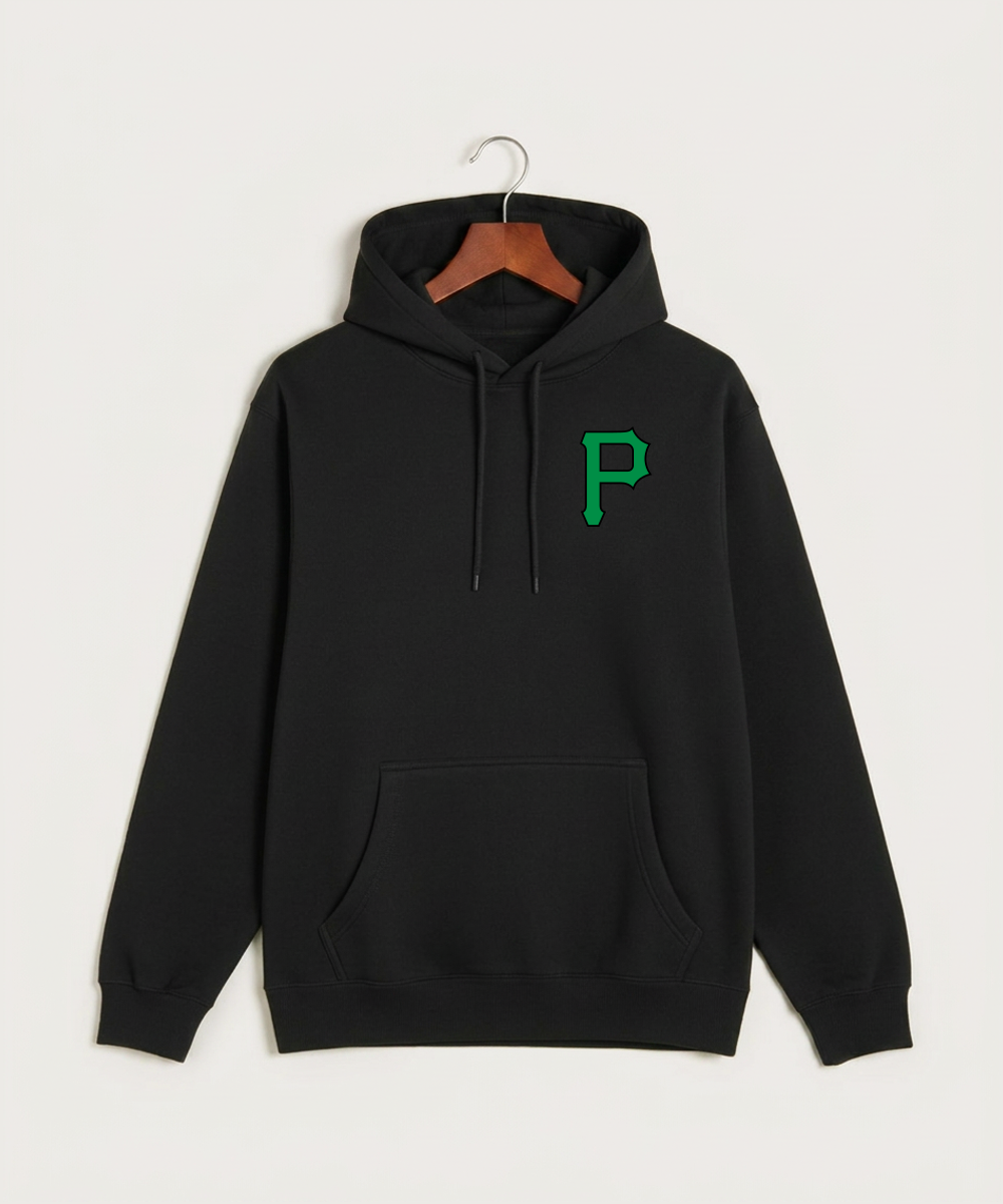 Pipestone Area High School Football (Boys) - Black Hoodie Value - Left Chest