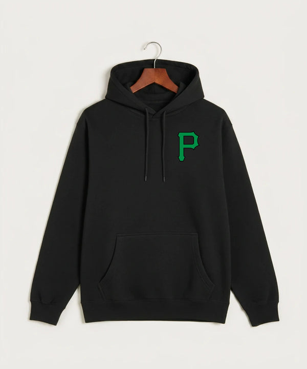 Pipestone Area High School Football (Boys) - Black Hoodie Value - Left Chest