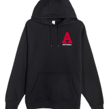 Austin Softball - Black Hoodie Value - Left Chest