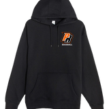 Park Rapids Baseball - Black Hoodie Value - Left Chest