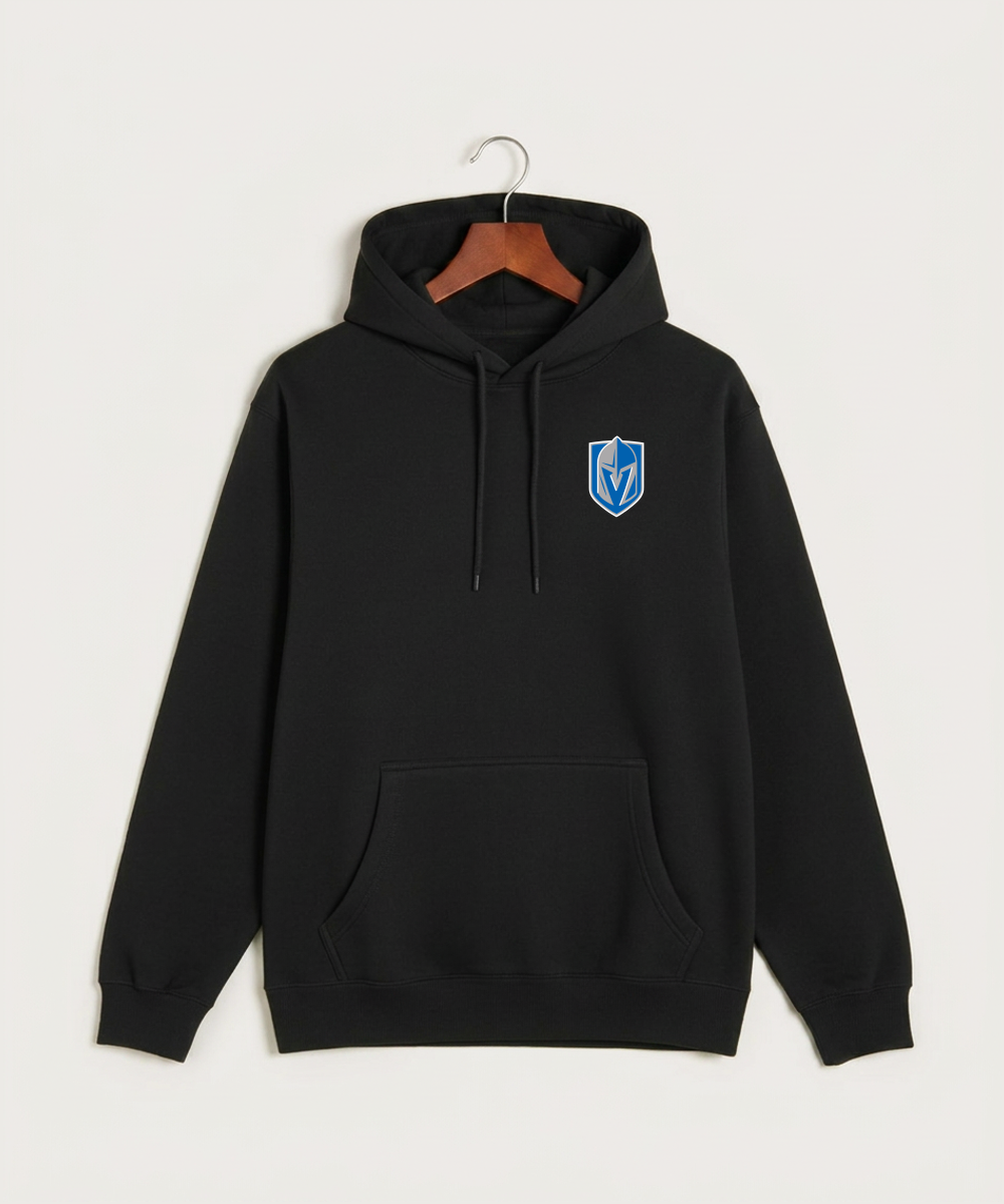 Lake Crystal-Welcome-Memorial High School Football (Boys) - Black Hoodie Value - Left Chest