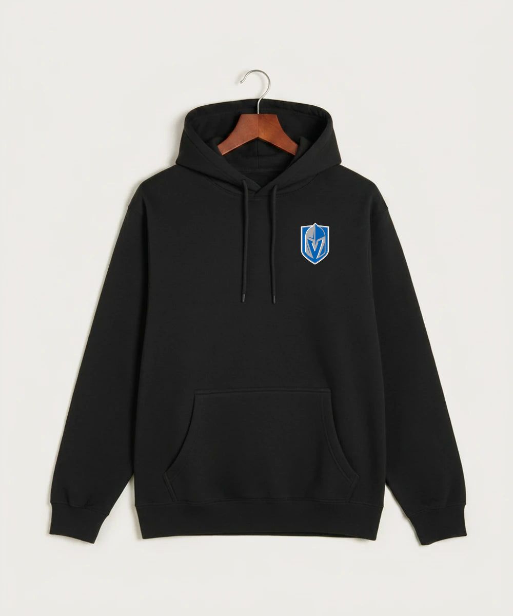 Lake Crystal-Welcome-Memorial High School Football (Boys) - Black Hoodie Value - Left Chest