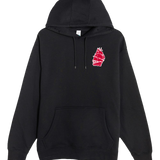 Amboy Softball - Black Hoodie Value - Left Chest