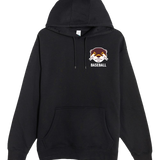 Fergus Falls Baseball - Black Hoodie Value - Left Chest