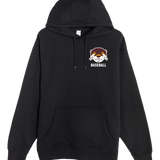 Fergus Falls Baseball - Black Hoodie Value - Left Chest