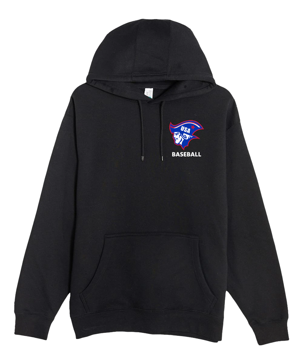 Testing Team Store - Black Hoodie Value - Left Chest