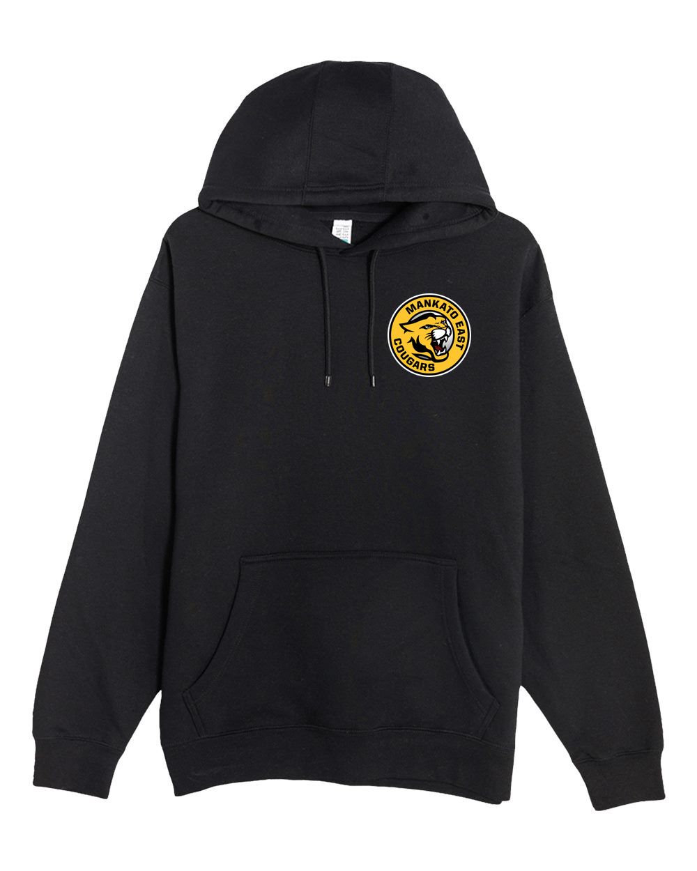 Mankato Testing - Black Hoodie Value - Left Chest