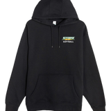 Sauk Rapids Rice Softball - Black Hoodie Value - Left Chest