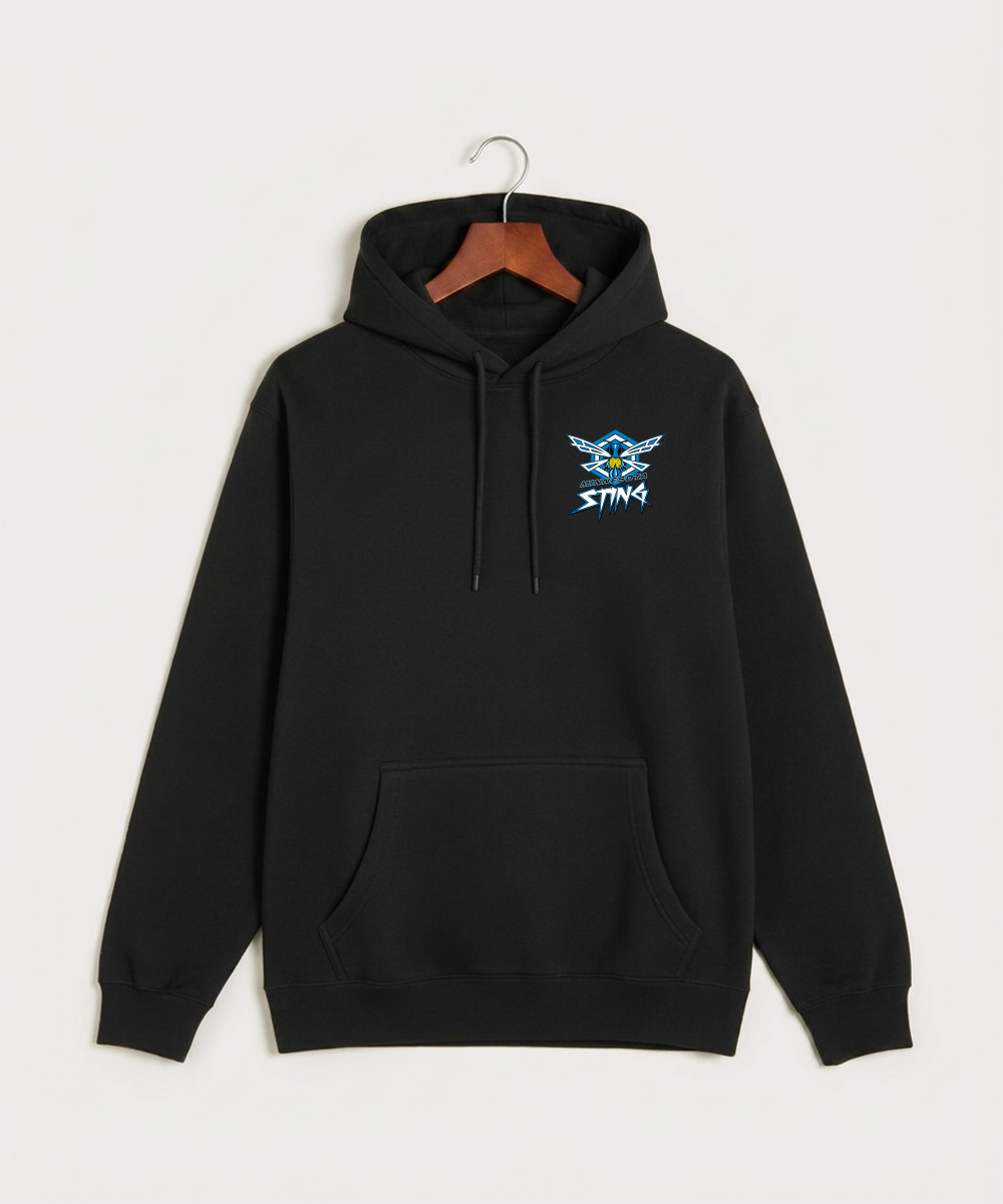 Minnesota Sting Athletics - Black Hoodie Value - Left Chest