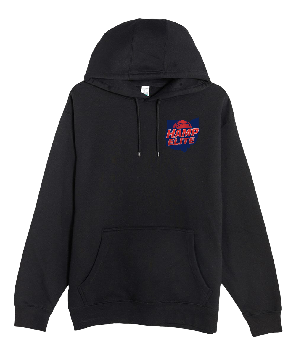 Hemp Elite - Black Hoodie Value - Left Chest